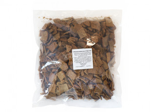 Рыбные снеки: Гренки черные со вкусом холодца с хреном