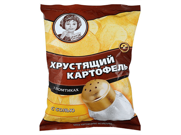 Картофельные чипсы "Девочка" 160 гр. в Тольятти