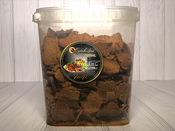 Ржаные гренки со вкусом шашлыка в Тольятти