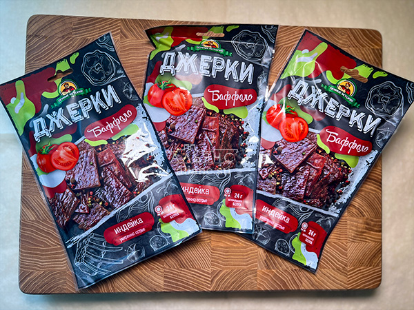 Джерки из индейки "Баффало" 45 гр. в Тольятти