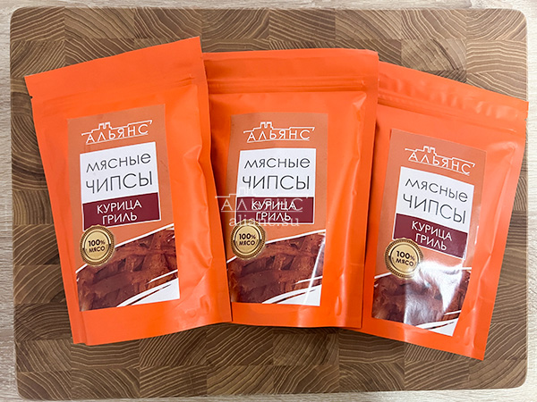 Мясо (АЛЬЯНС) вяленое курица "Гриль" 50 гр. в Тольятти