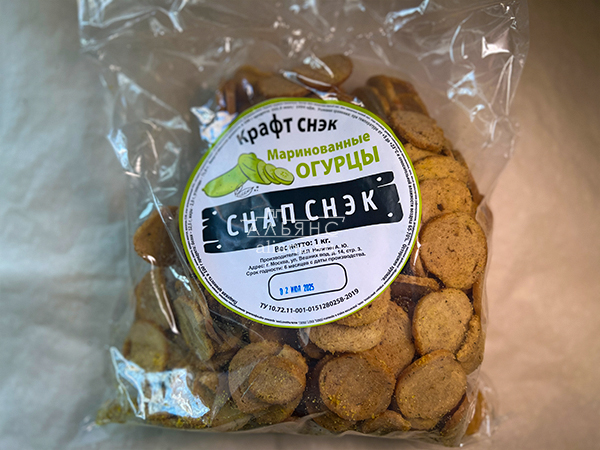 Снапсы ПШЕНИЧНЫЕ "Маринованные огурцы" в Тольятти
