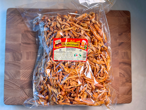 Нитка ЖАРЕНАЯ "Тайский перец" Oktobersnack 1 кг (сырный продукт) в Тольятти
