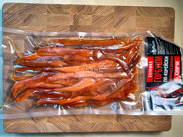 Горбуша соломка по-корейски в Тольятти