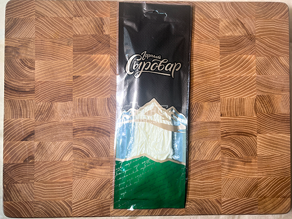 Сыр 60 гр ГОРНЫЙ СЫРОВАР (Паутинка белая с укропом и чесноком) в Тольятти