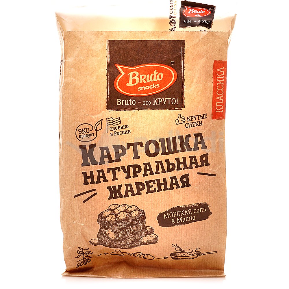 Картофель «Бруто» с солью 70 гр. в Тольятти